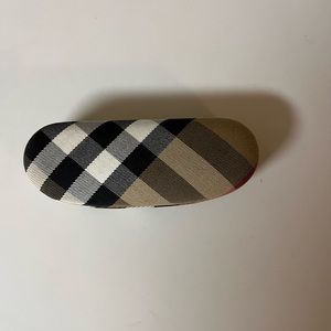 Burberry glasses case